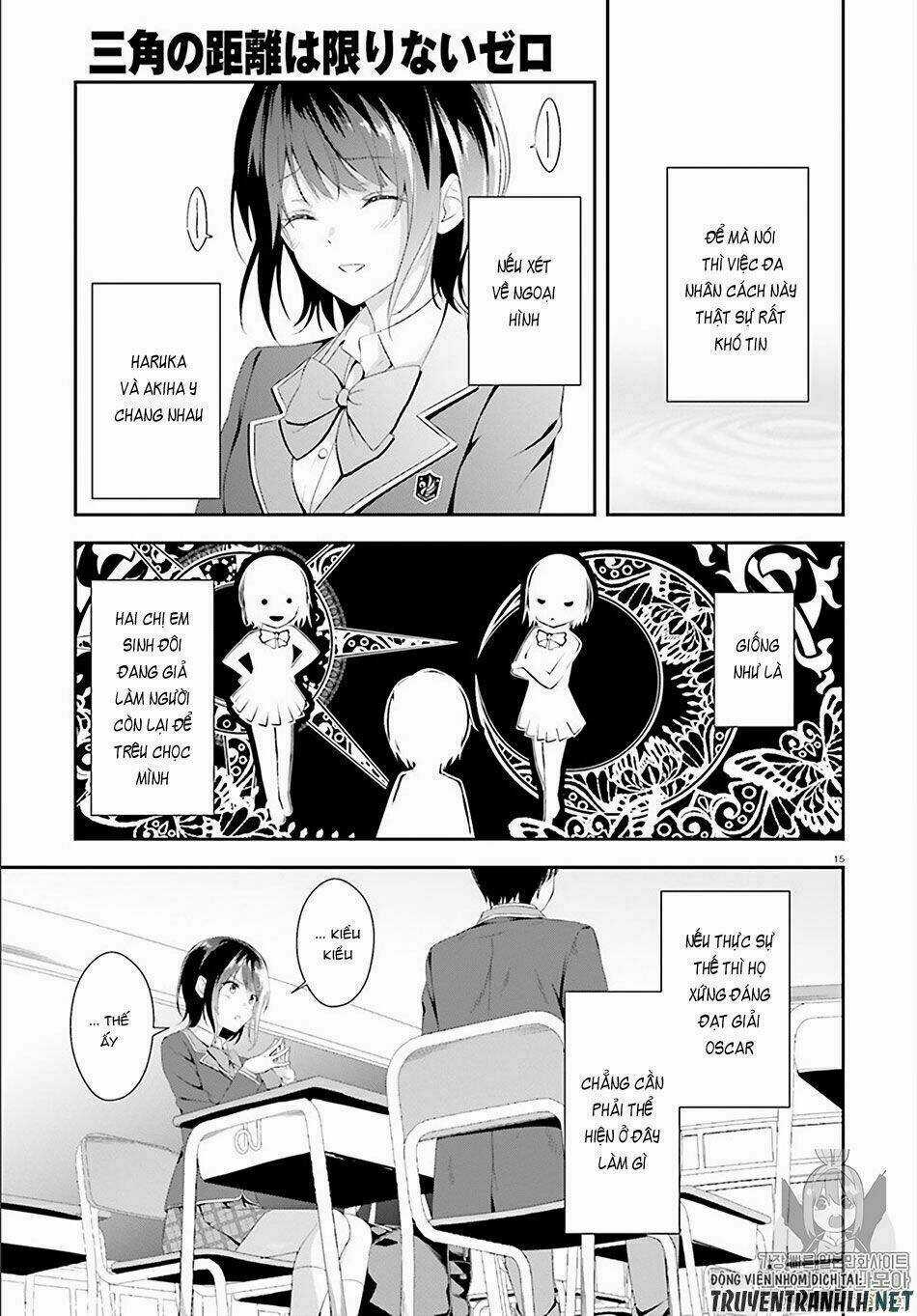 Sankaku No Kyori Wa Kagirinai Zero Chapter 2 trang 16