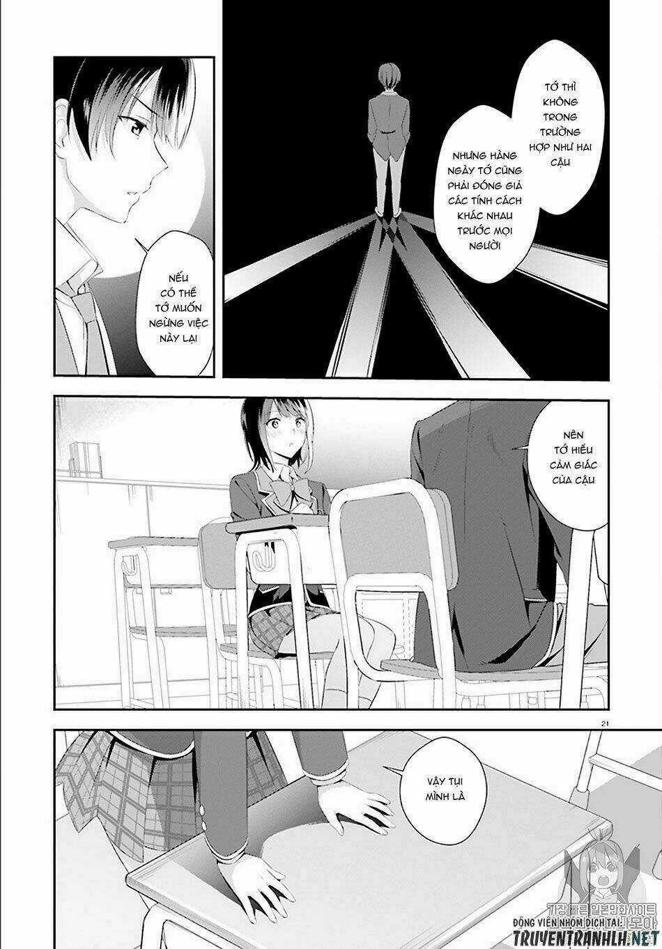 Sankaku No Kyori Wa Kagirinai Zero Chapter 2 trang 22