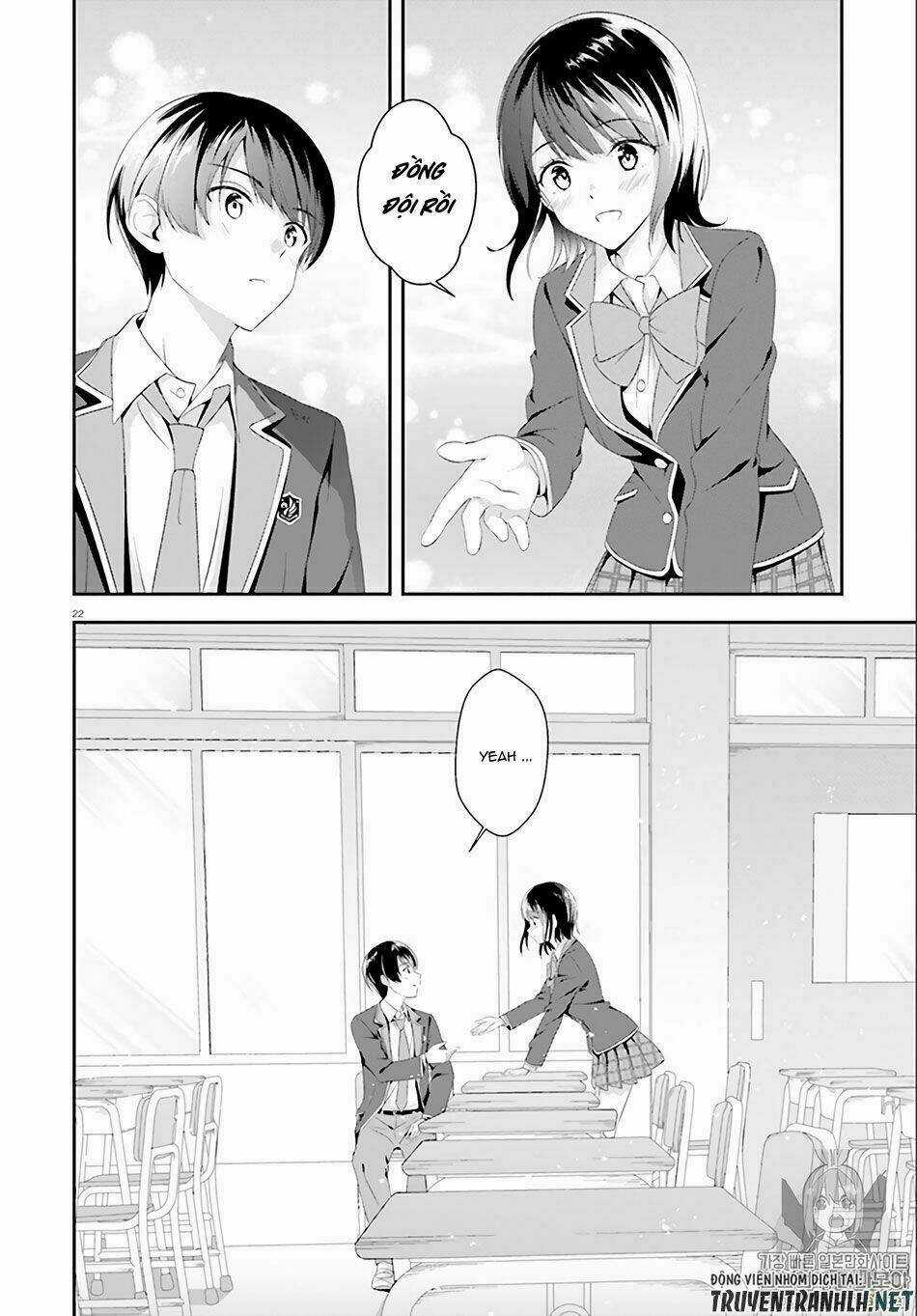 Sankaku No Kyori Wa Kagirinai Zero Chapter 2 trang 23