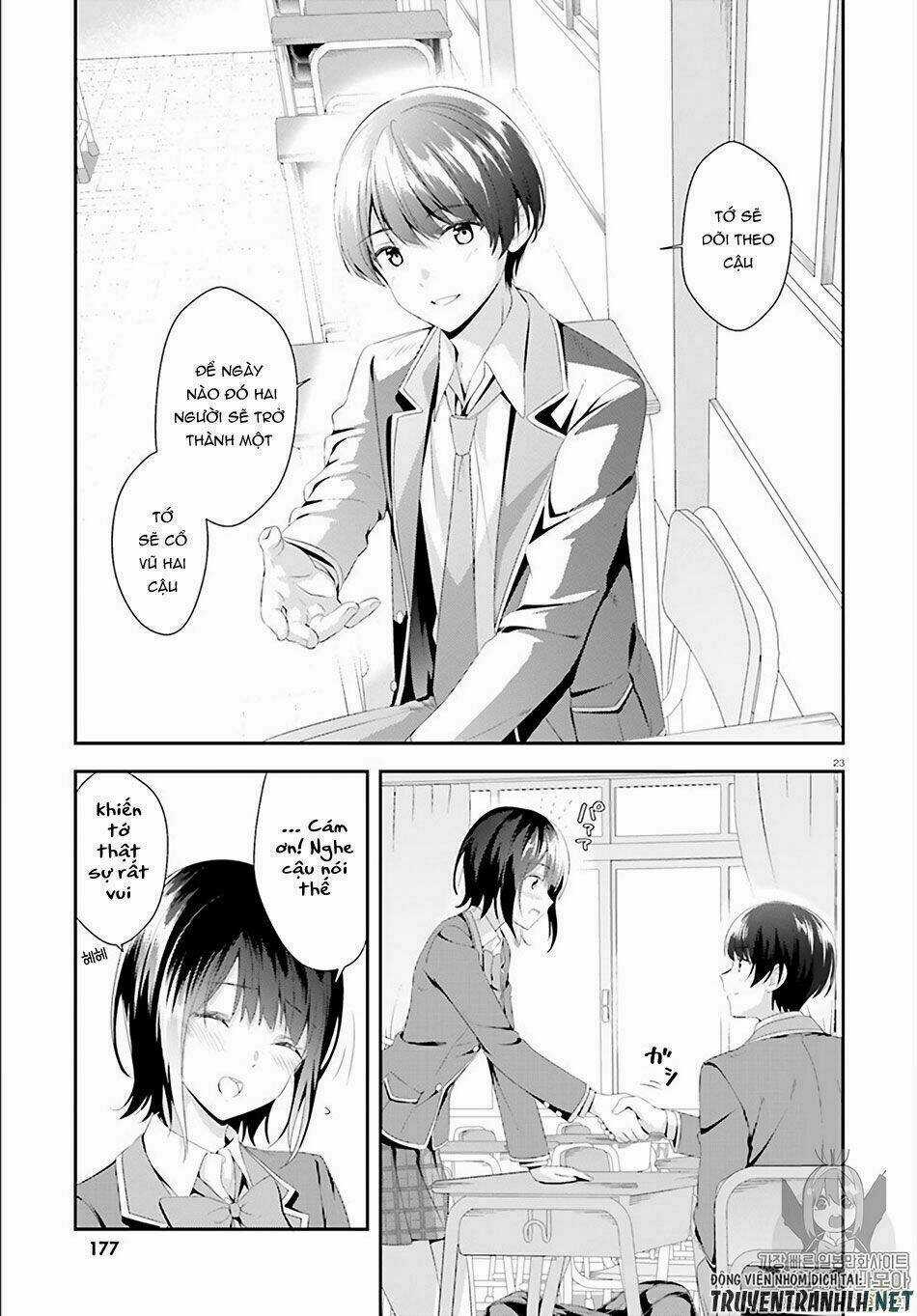 Sankaku No Kyori Wa Kagirinai Zero Chapter 2 trang 24