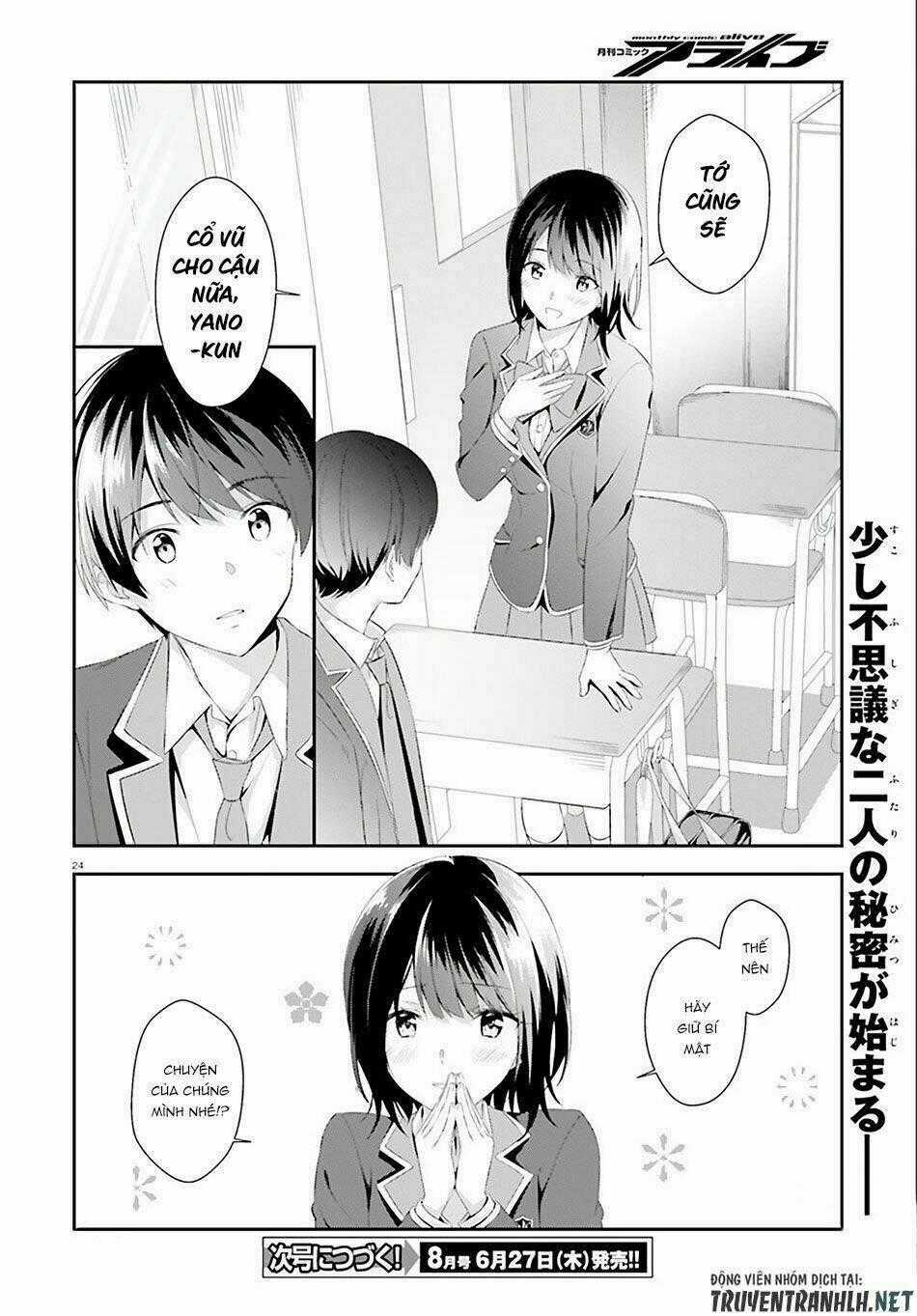 Sankaku No Kyori Wa Kagirinai Zero Chapter 2 trang 25