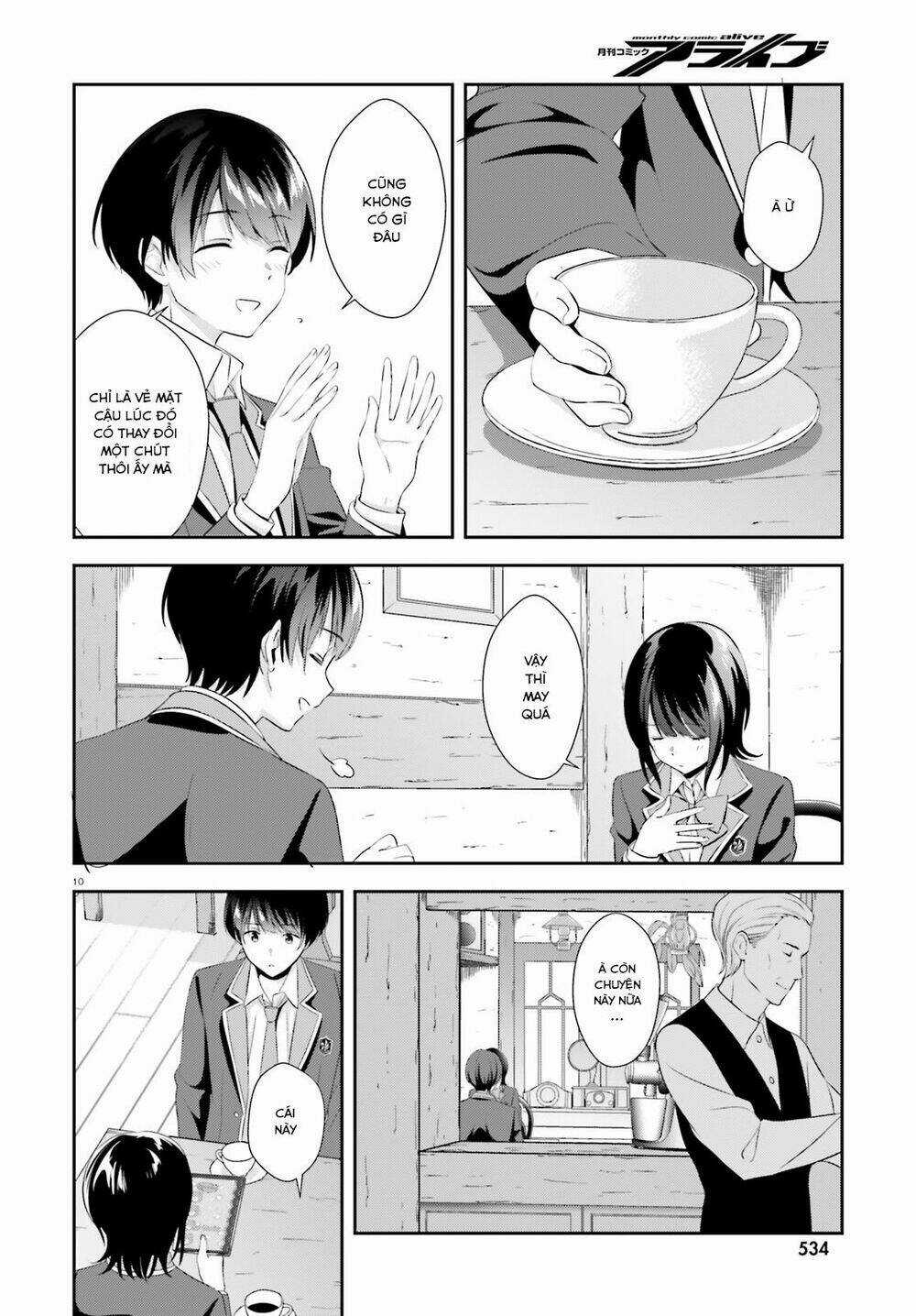 Sankaku No Kyori Wa Kagirinai Zero Chapter 4 trang 10