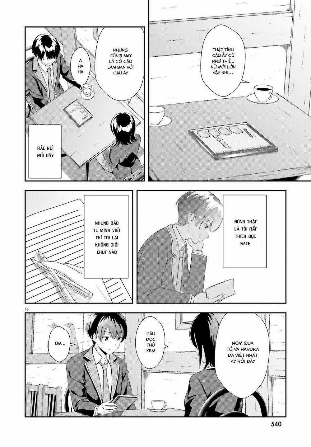 Sankaku No Kyori Wa Kagirinai Zero Chapter 4 trang 16