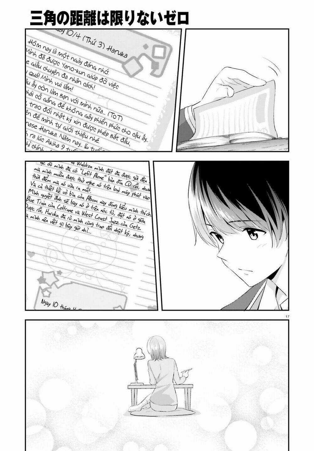 Sankaku No Kyori Wa Kagirinai Zero Chapter 4 trang 17