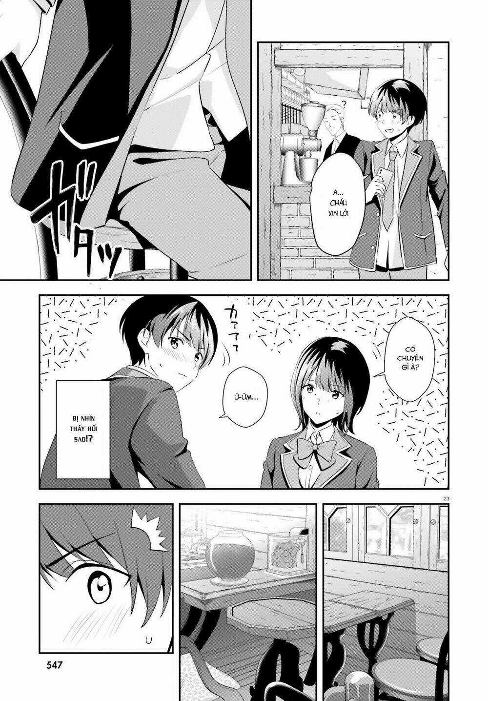 Sankaku No Kyori Wa Kagirinai Zero Chapter 4 trang 23