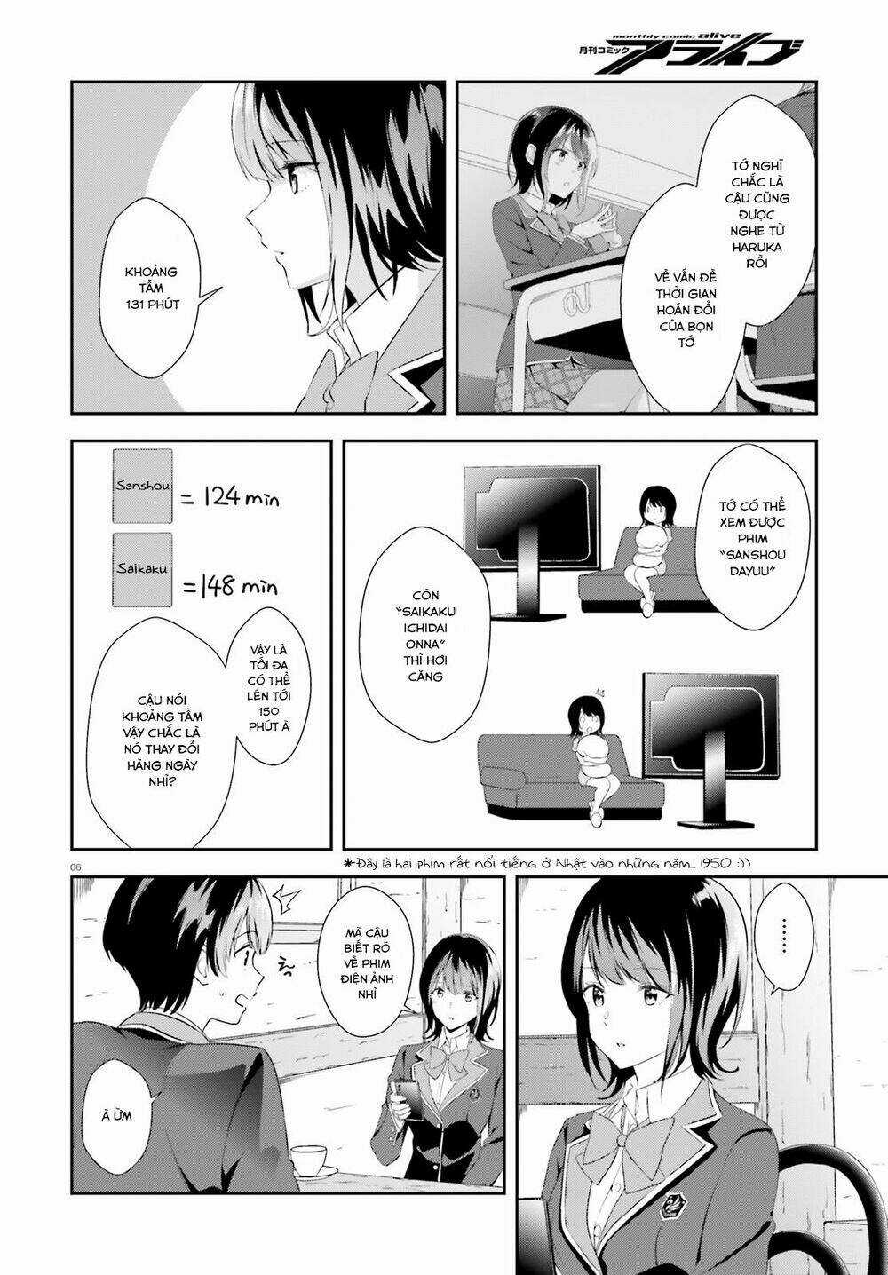 Sankaku No Kyori Wa Kagirinai Zero Chapter 4 trang 6