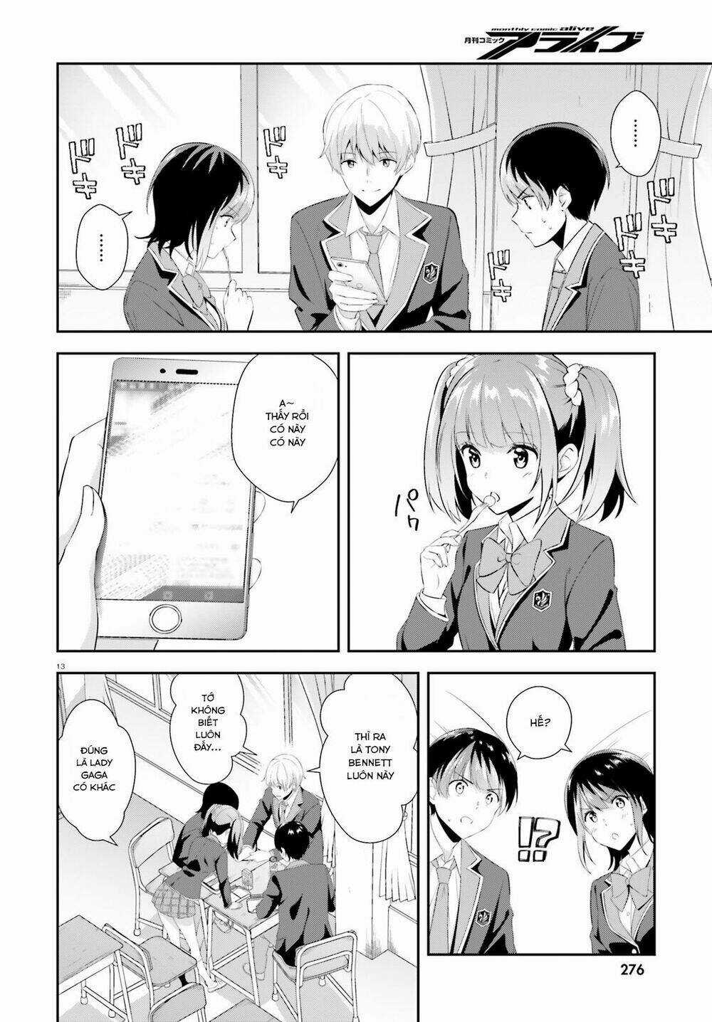 Sankaku No Kyori Wa Kagirinai Zero Chapter 5 trang 13