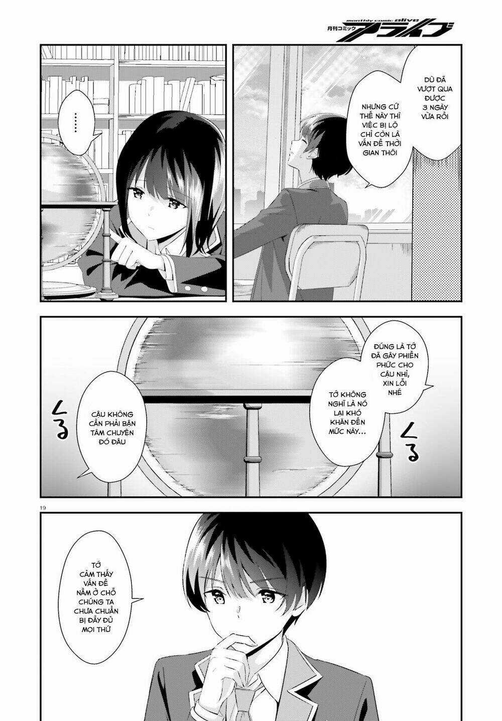 Sankaku No Kyori Wa Kagirinai Zero Chapter 5 trang 19