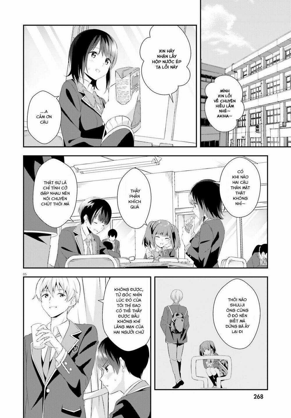 Sankaku No Kyori Wa Kagirinai Zero Chapter 5 trang 5