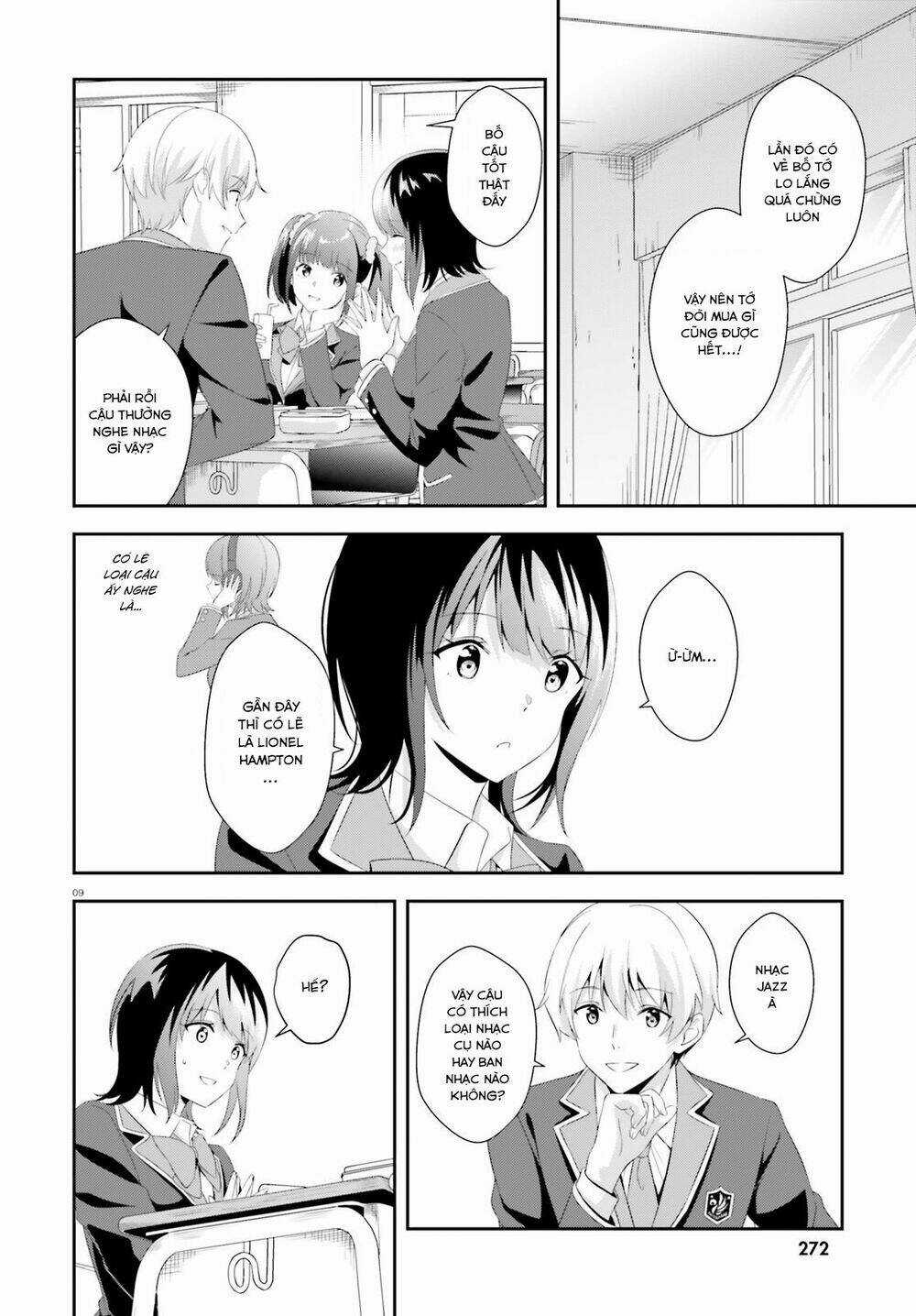 Sankaku No Kyori Wa Kagirinai Zero Chapter 5 trang 9