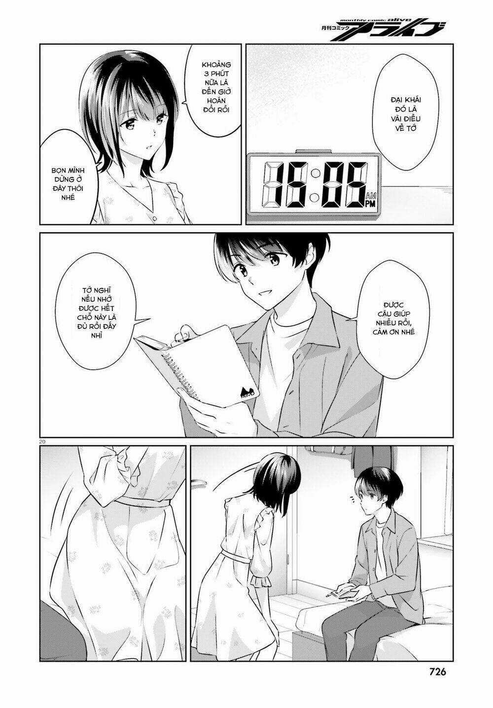 Sankaku No Kyori Wa Kagirinai Zero Chapter 6 trang 18