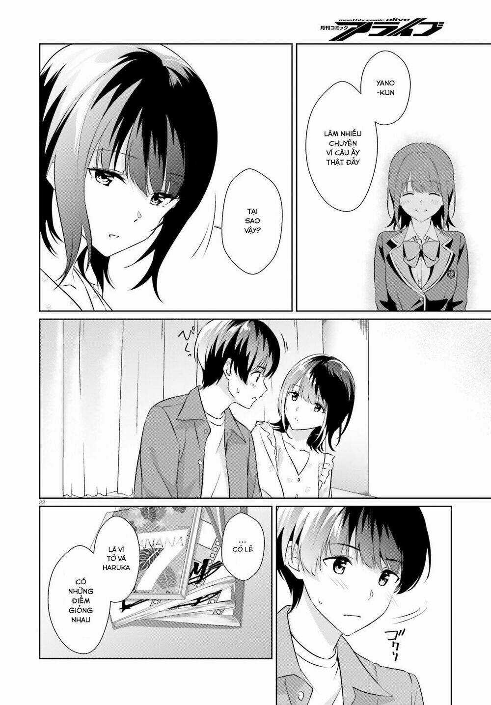 Sankaku No Kyori Wa Kagirinai Zero Chapter 6 trang 20