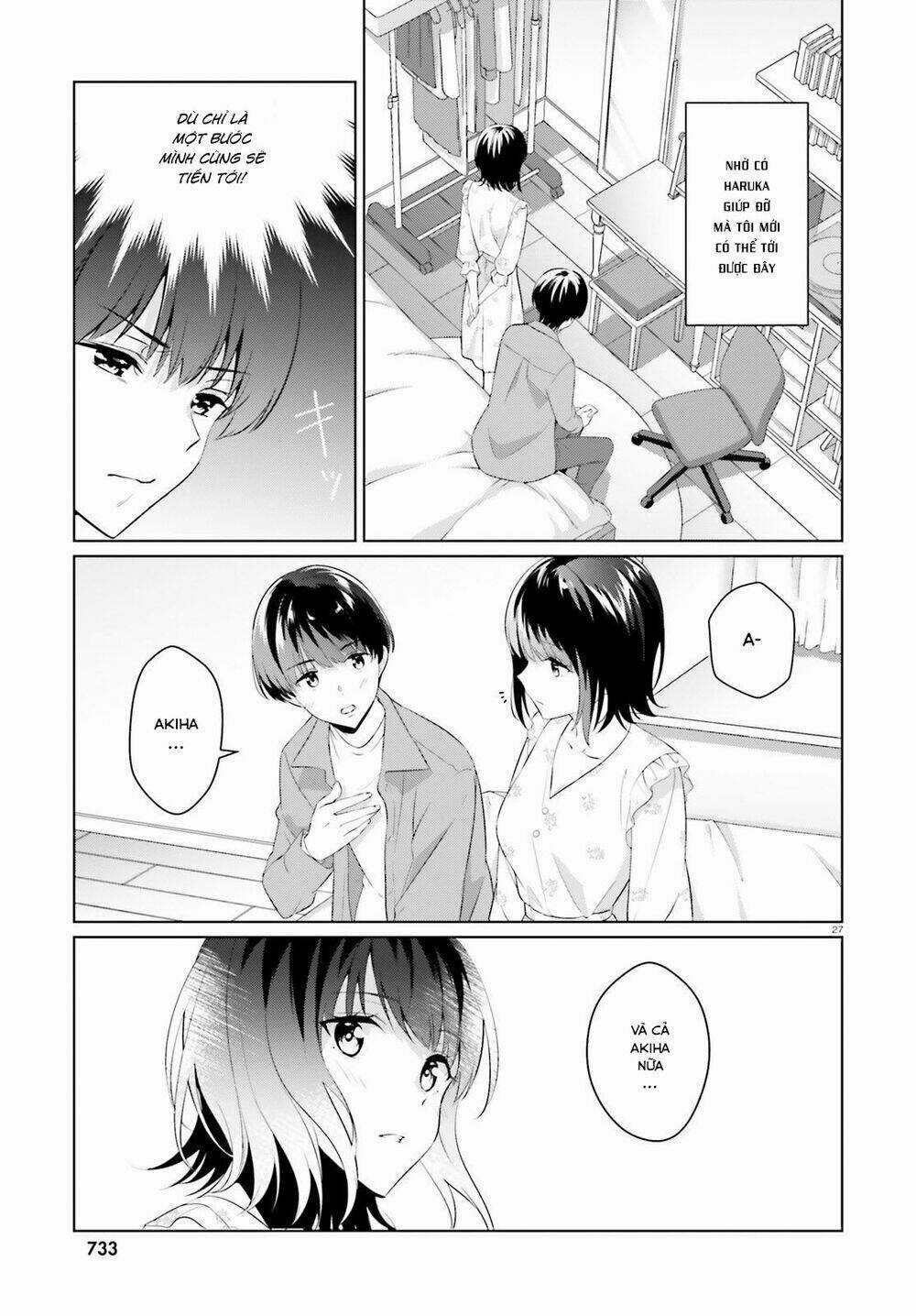 Sankaku No Kyori Wa Kagirinai Zero Chapter 6 trang 25