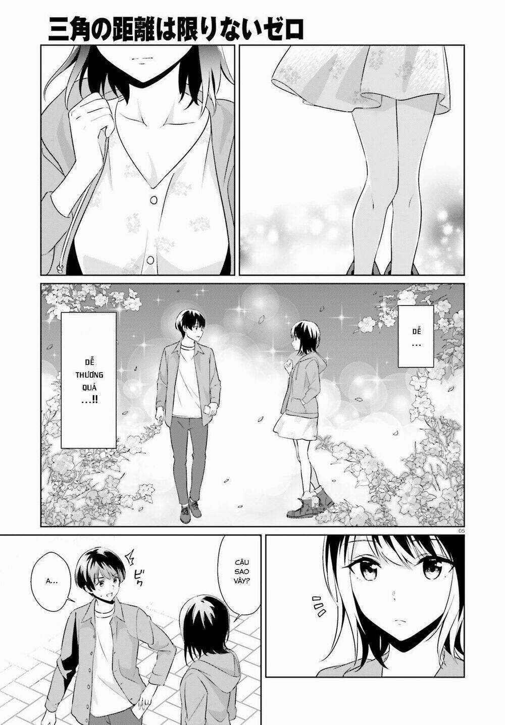 Sankaku No Kyori Wa Kagirinai Zero Chapter 6 trang 3