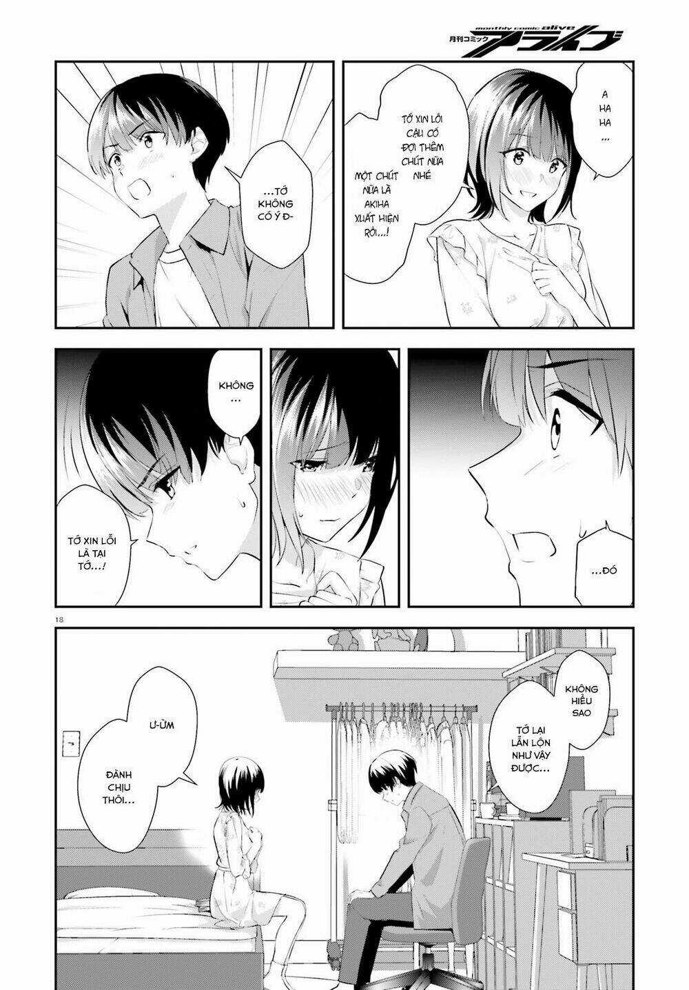 Sankaku No Kyori Wa Kagirinai Zero Chapter 7 trang 18