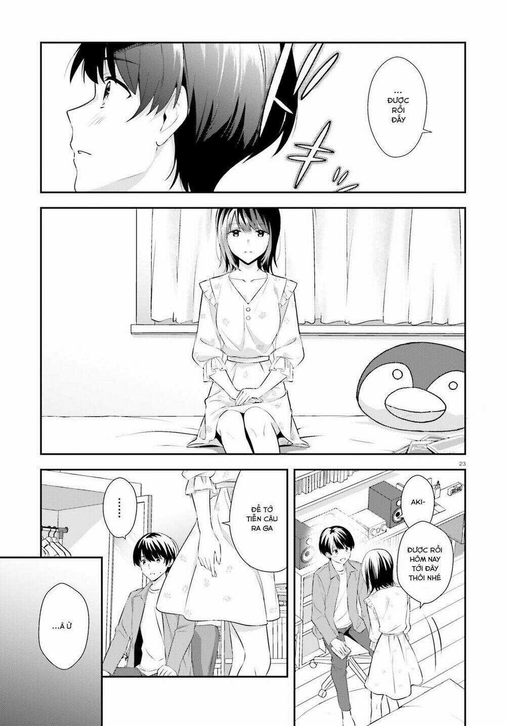 Sankaku No Kyori Wa Kagirinai Zero Chapter 7 trang 23