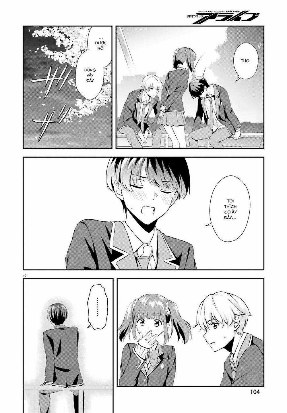 Sankaku No Kyori Wa Kagirinai Zero Chapter 8 trang 10