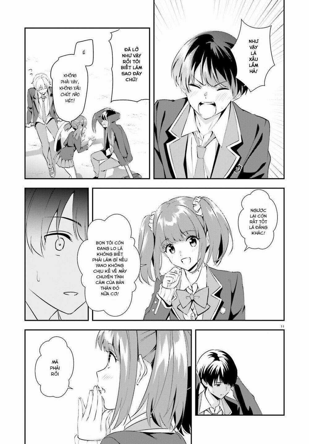 Sankaku No Kyori Wa Kagirinai Zero Chapter 8 trang 11