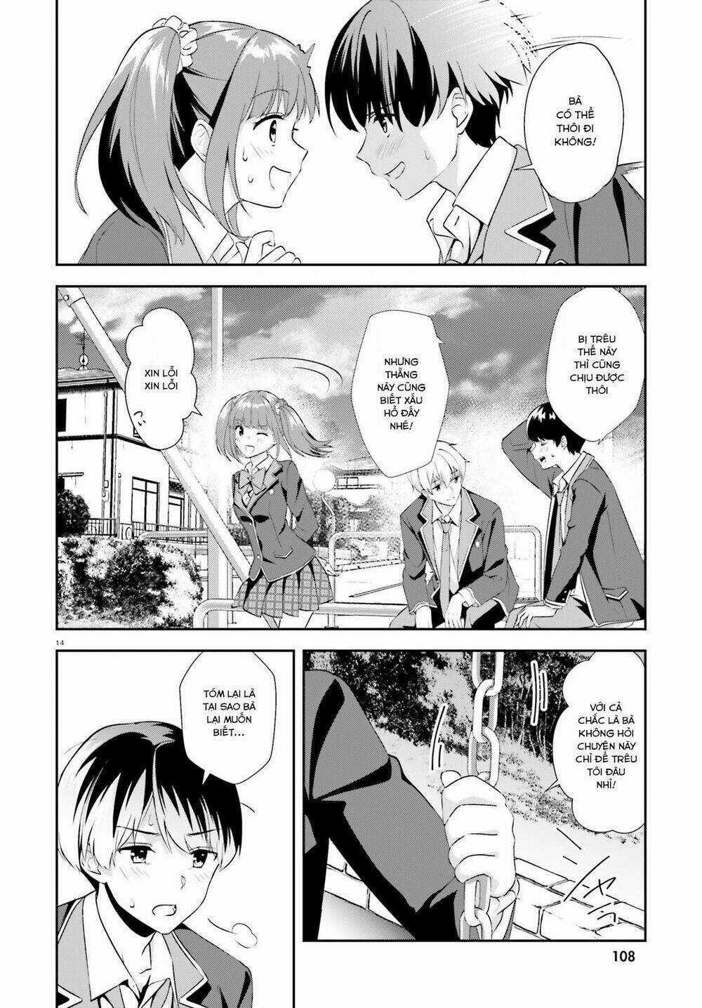 Sankaku No Kyori Wa Kagirinai Zero Chapter 8 trang 14