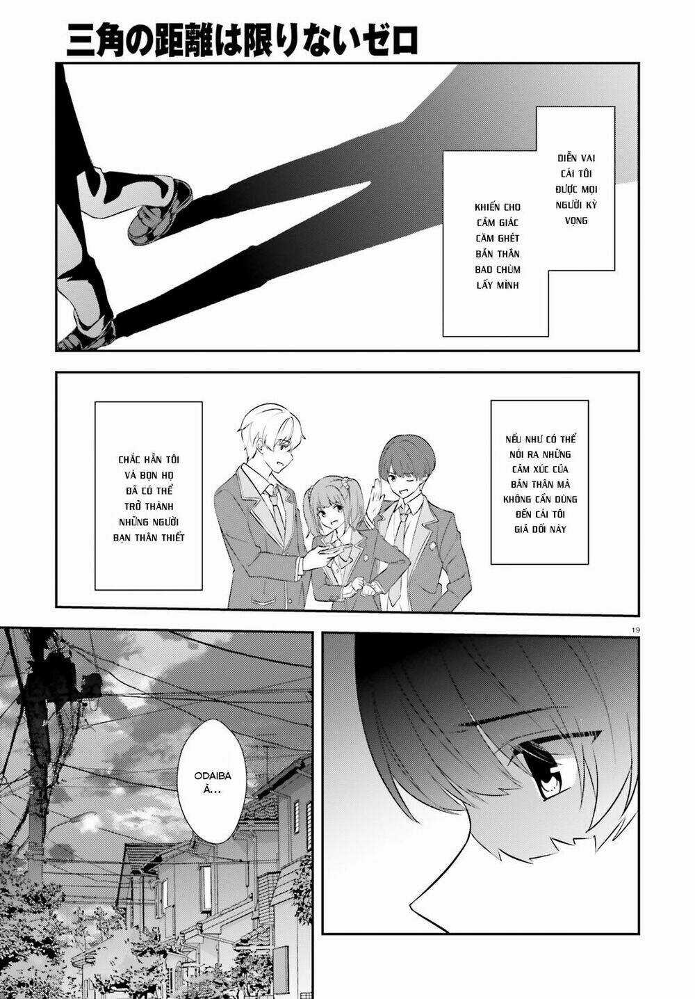 Sankaku No Kyori Wa Kagirinai Zero Chapter 8 trang 19