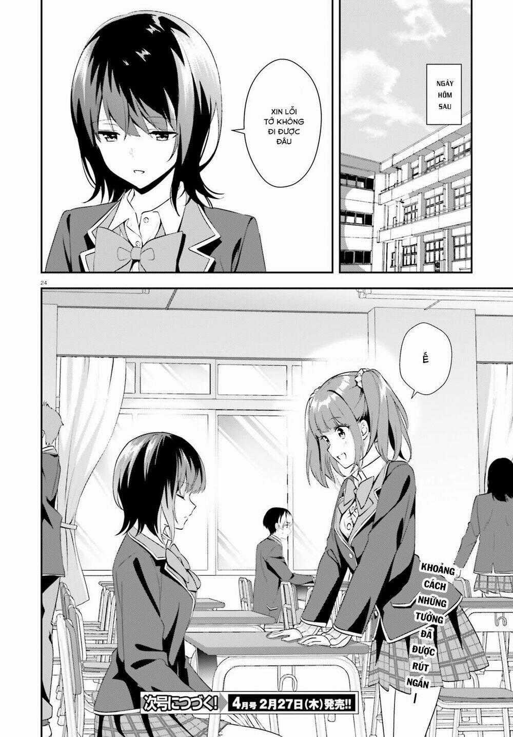 Sankaku No Kyori Wa Kagirinai Zero Chapter 8 trang 24