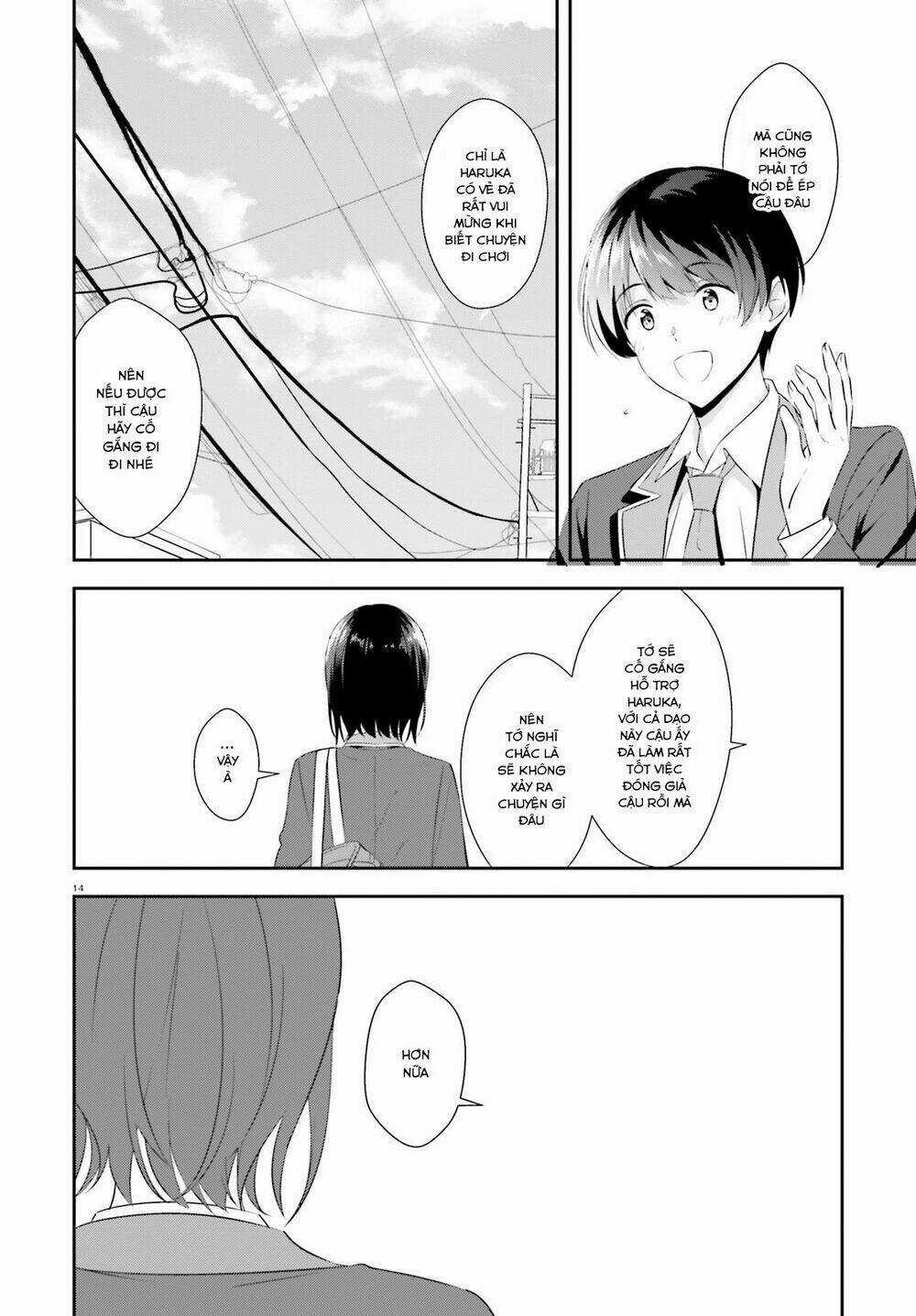 Sankaku No Kyori Wa Kagirinai Zero Chapter 9 trang 14