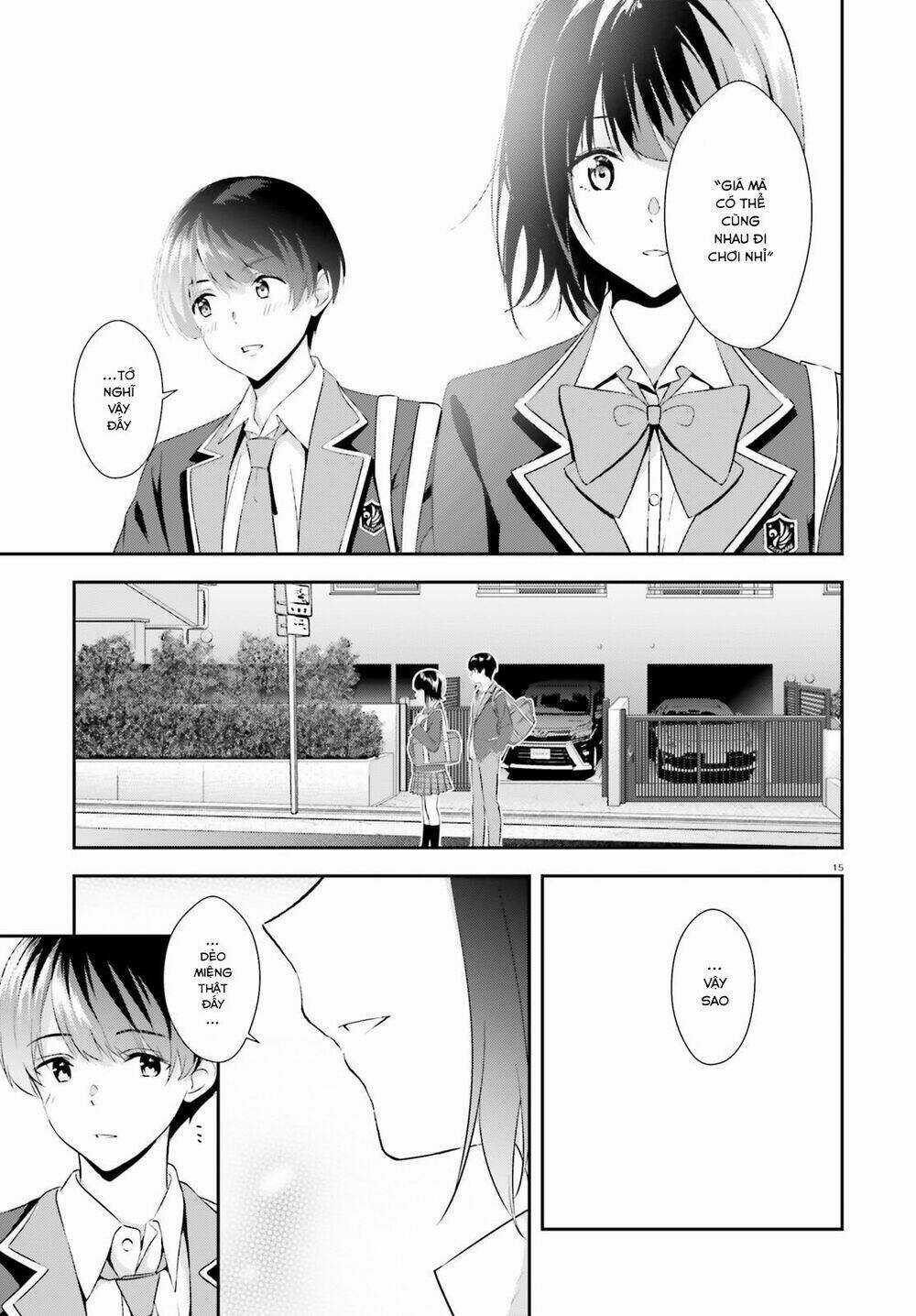 Sankaku No Kyori Wa Kagirinai Zero Chapter 9 trang 15