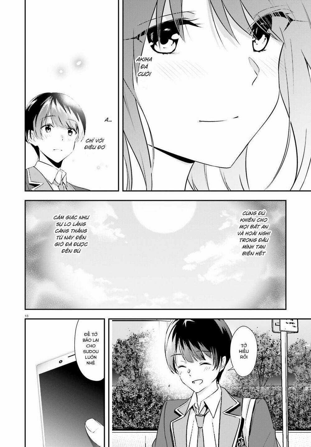 Sankaku No Kyori Wa Kagirinai Zero Chapter 9 trang 17
