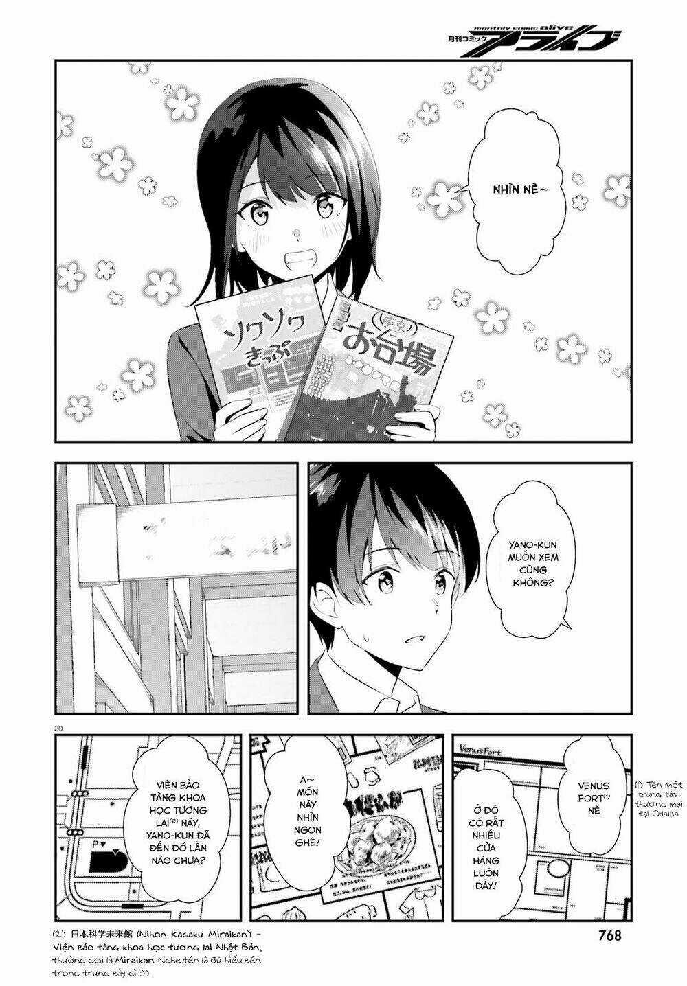 Sankaku No Kyori Wa Kagirinai Zero Chapter 9 trang 19