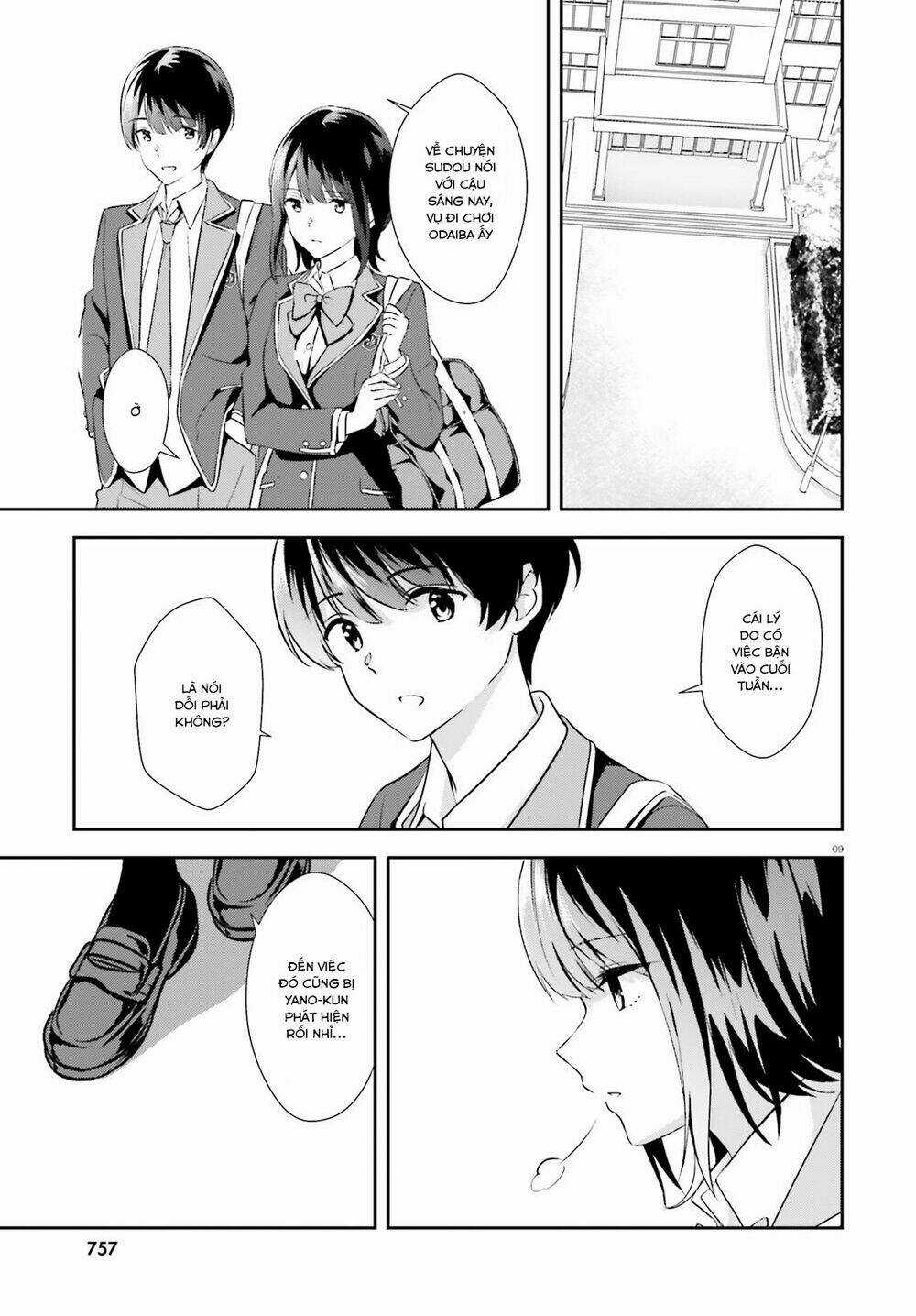 Sankaku No Kyori Wa Kagirinai Zero Chapter 9 trang 9