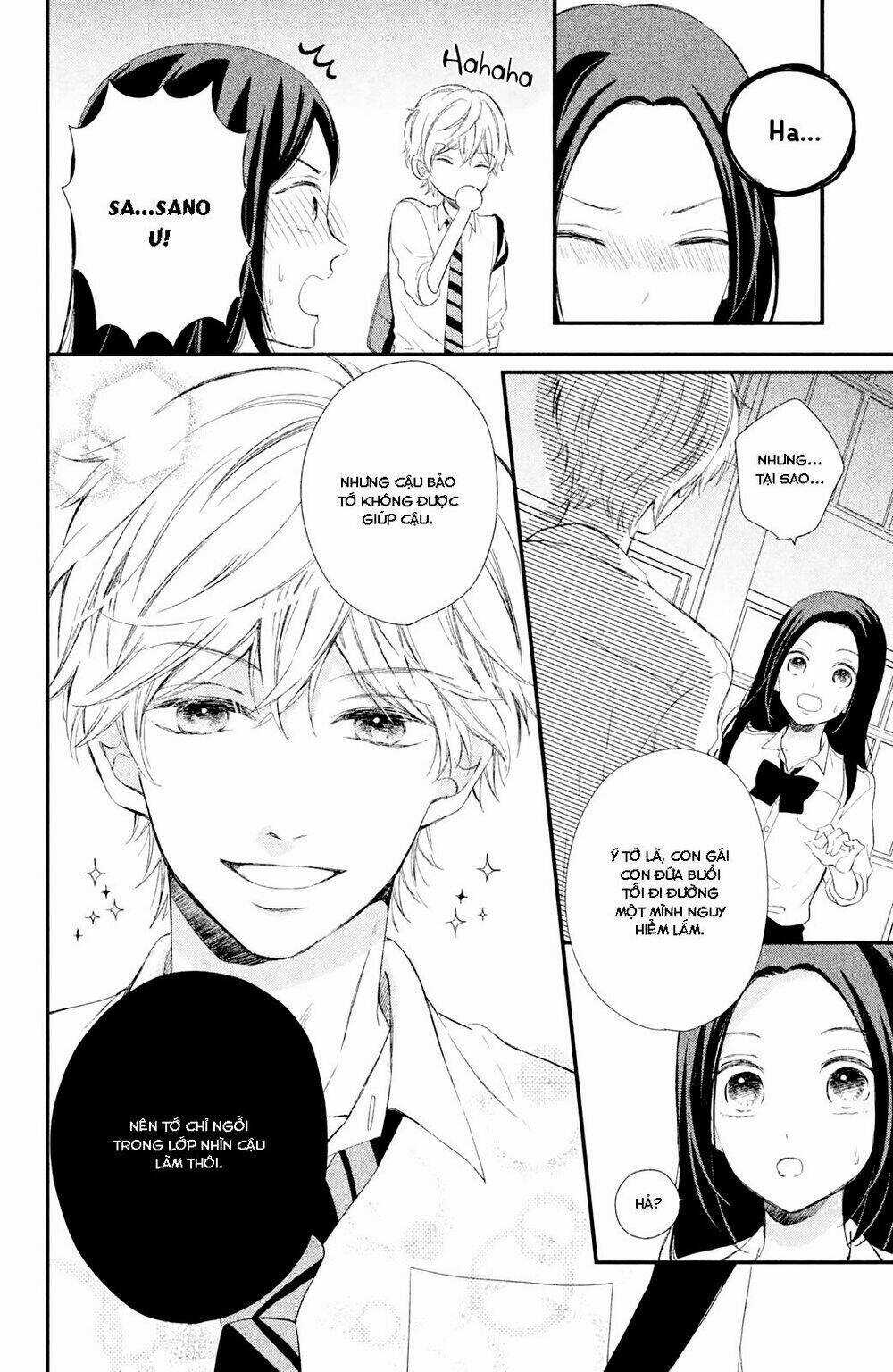 Sano-Kun Wa Ijiwaru Chapter 1.5 trang 19