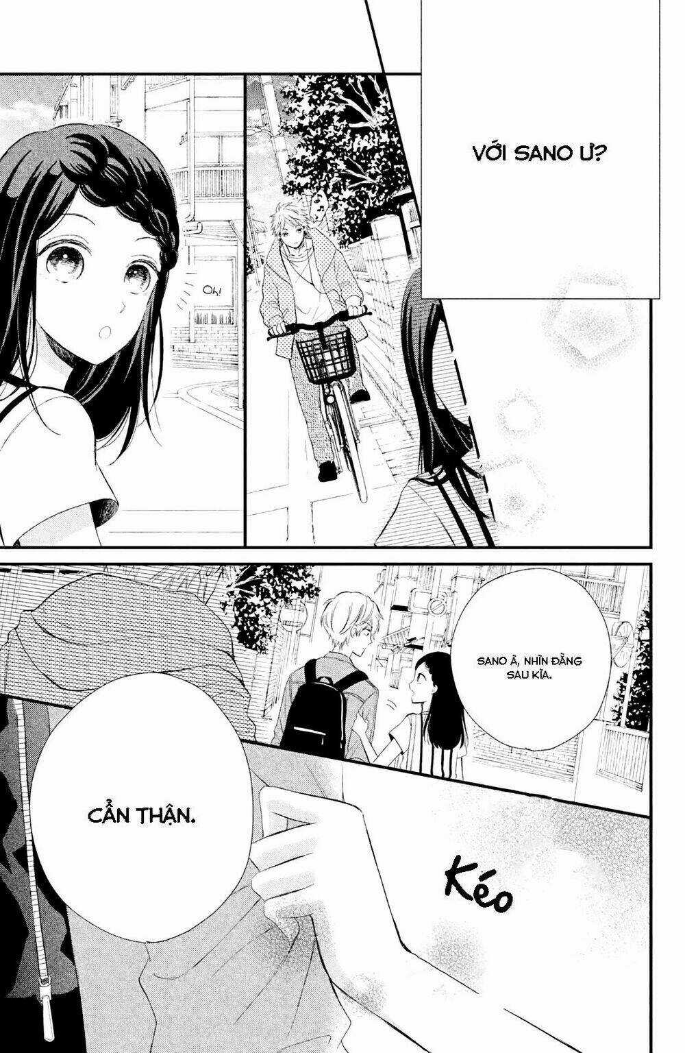 Sano-Kun Wa Ijiwaru Chapter 1.5 trang 32