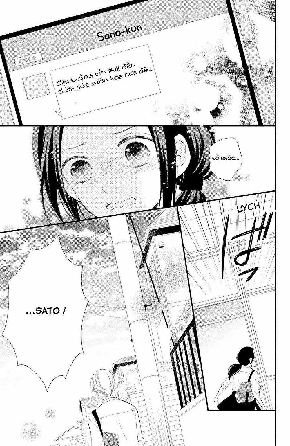 Sano-Kun Wa Ijiwaru Chapter 1.5 trang 38