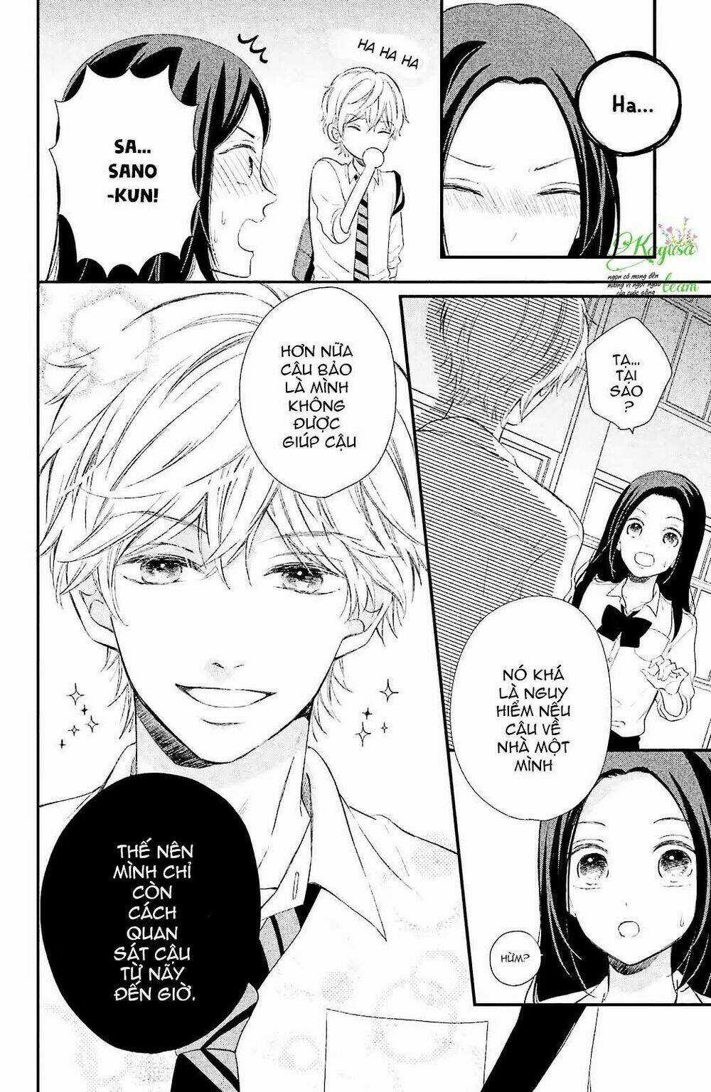 Sano-Kun Wa Ijiwaru Chapter 1 trang 12