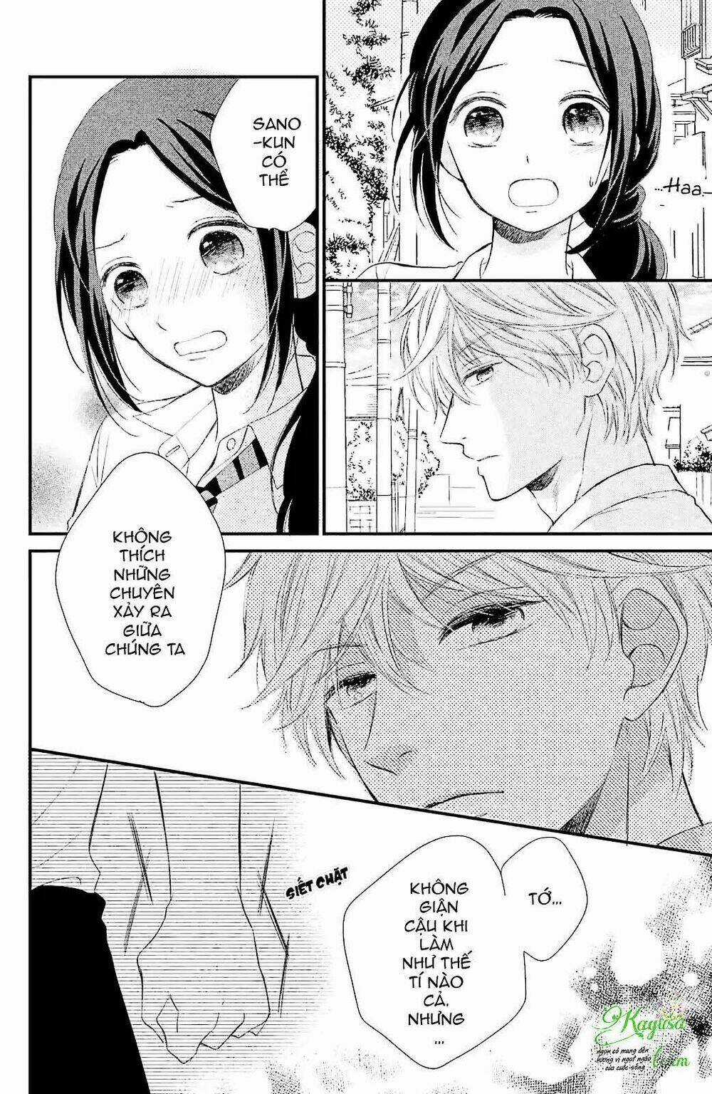 Sano-Kun Wa Ijiwaru Chapter 1 trang 32