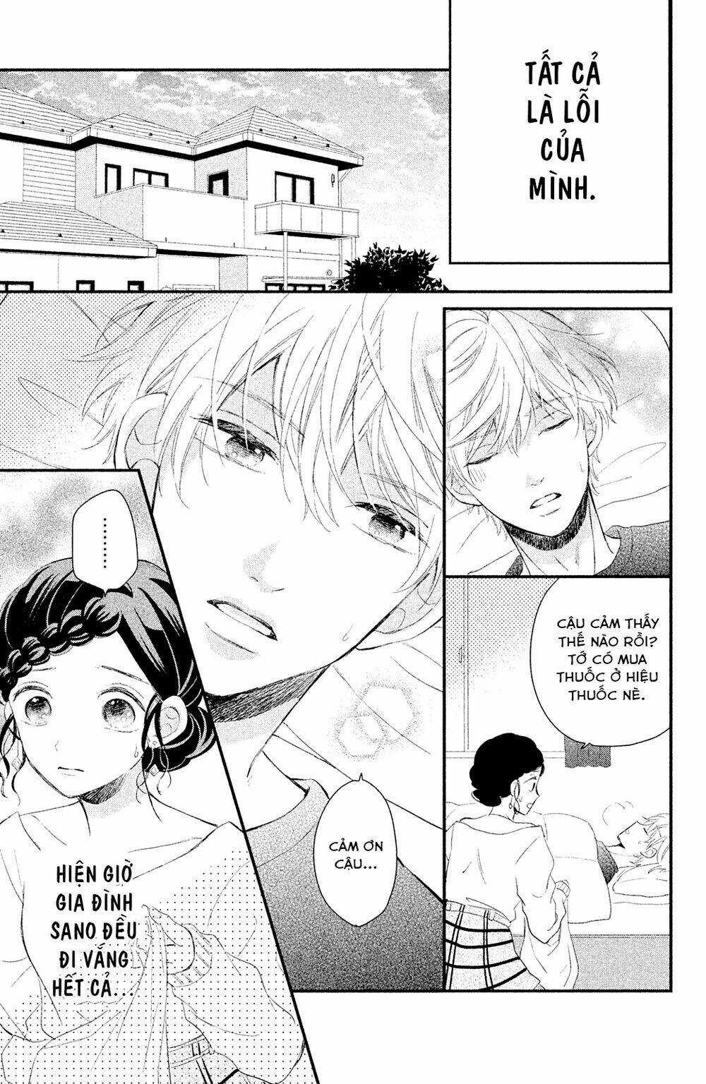 Sano-Kun Wa Ijiwaru Chapter 3 trang 23