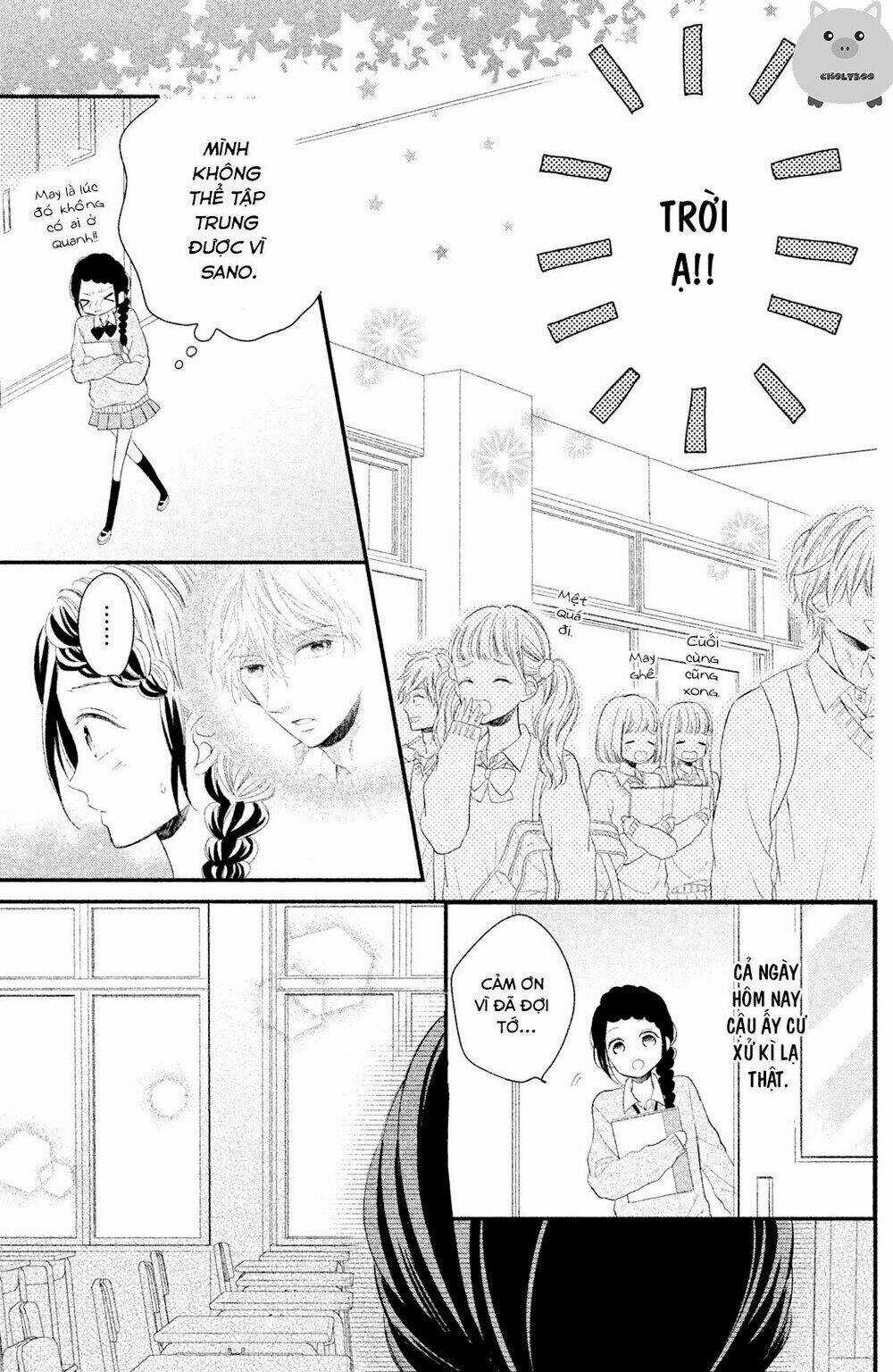 Sano-Kun Wa Ijiwaru Chapter 4 trang 11