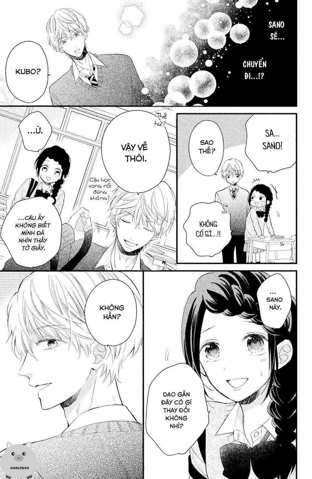 Sano-Kun Wa Ijiwaru Chapter 4 trang 13