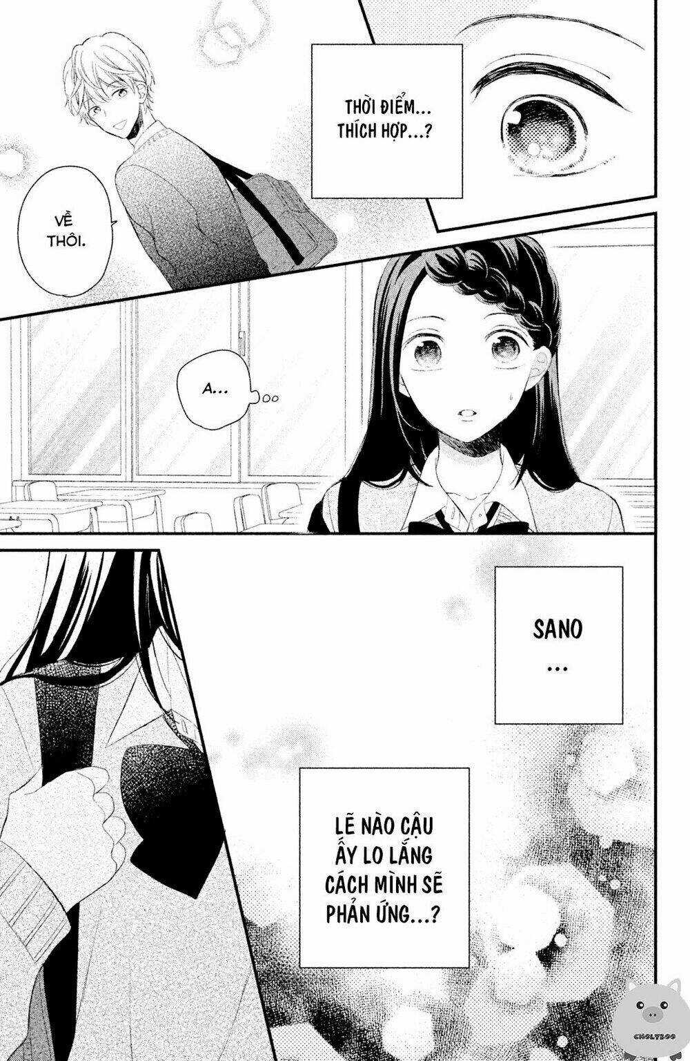 Sano-Kun Wa Ijiwaru Chapter 4 trang 21