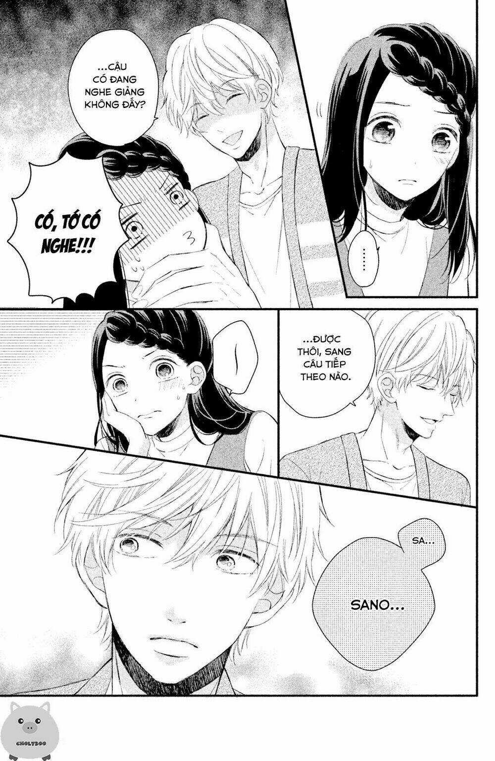 Sano-Kun Wa Ijiwaru Chapter 4 trang 23