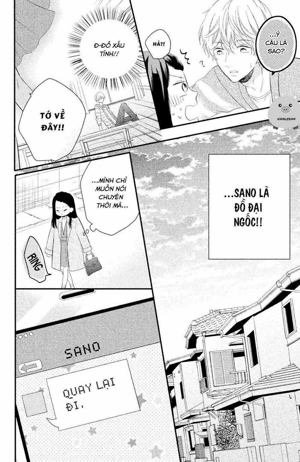 Sano-Kun Wa Ijiwaru Chapter 4 trang 30