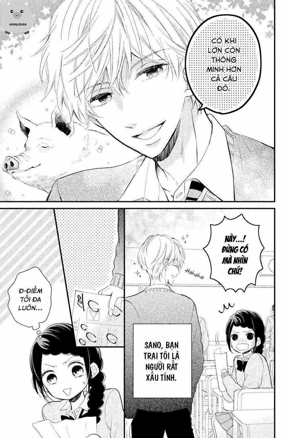 Sano-Kun Wa Ijiwaru Chapter 4 trang 5