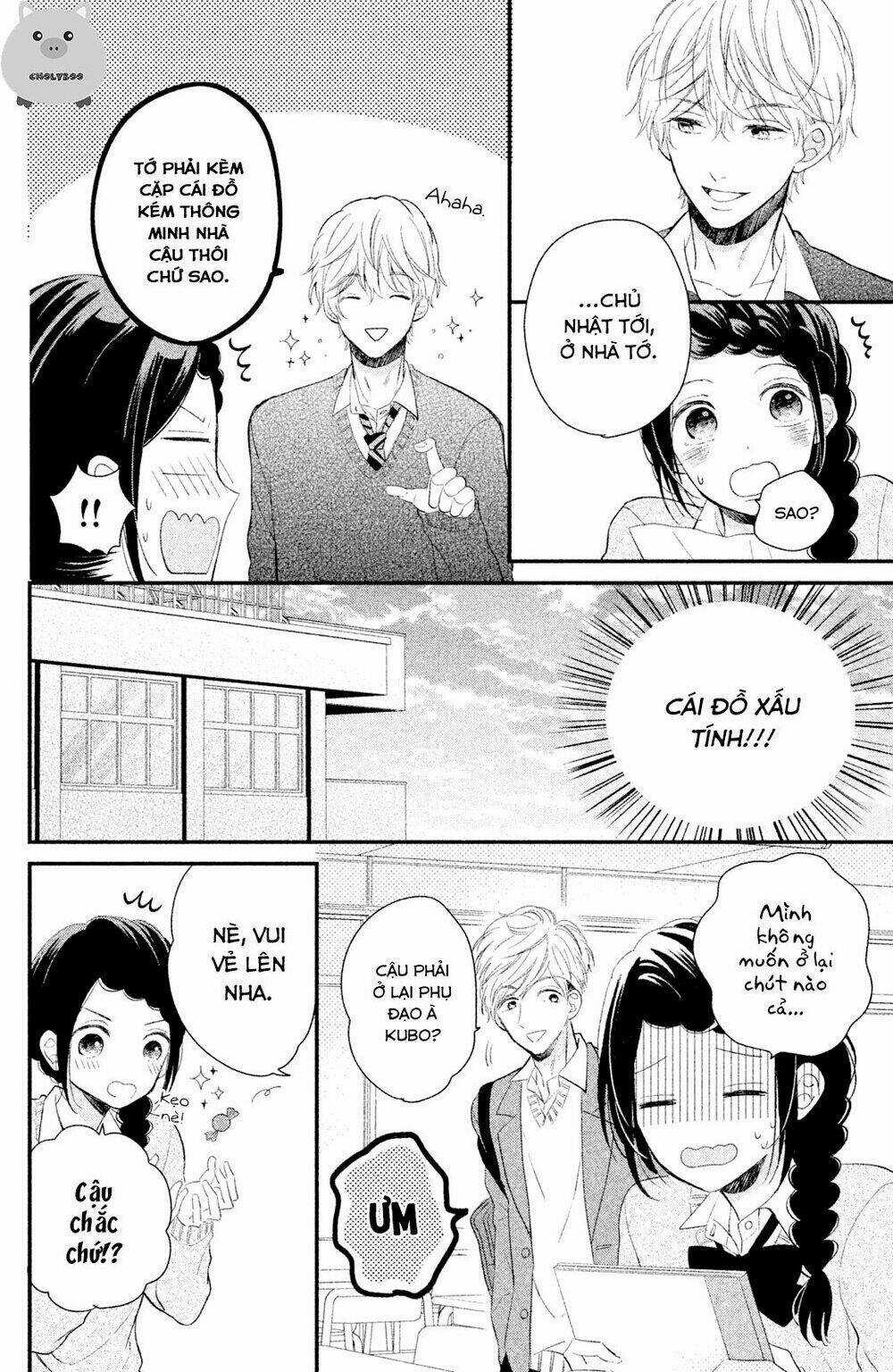 Sano-Kun Wa Ijiwaru Chapter 4 trang 6