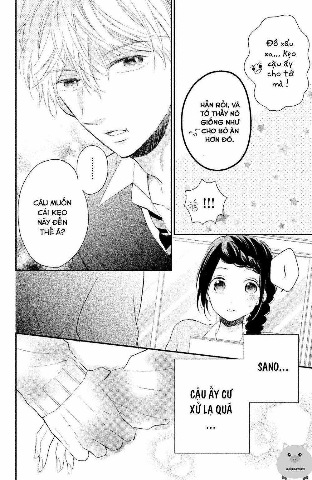 Sano-Kun Wa Ijiwaru Chapter 4 trang 8