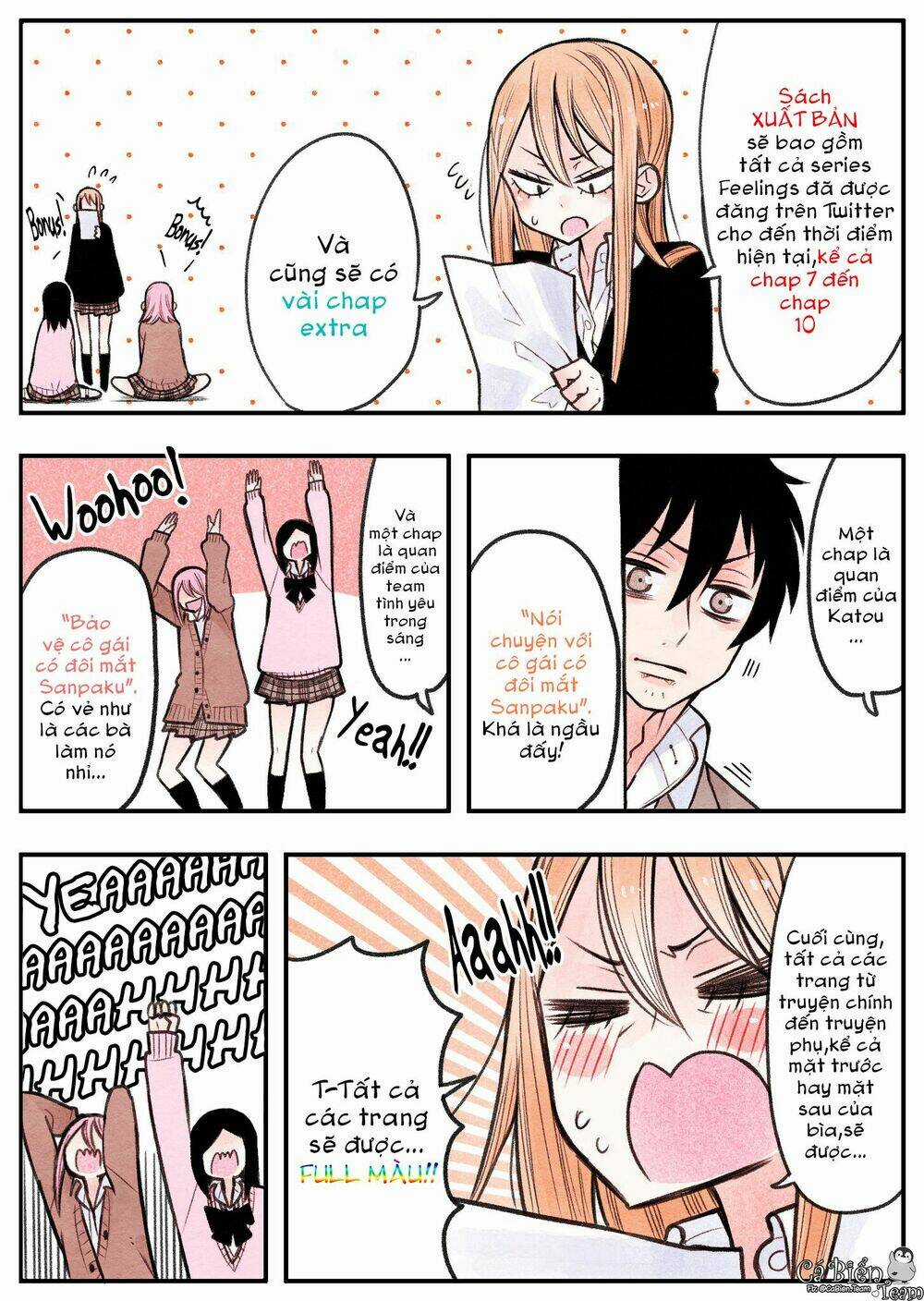 Sanpakugan-Chan Ha Tsutaetai Chapter 6.2 trang 2