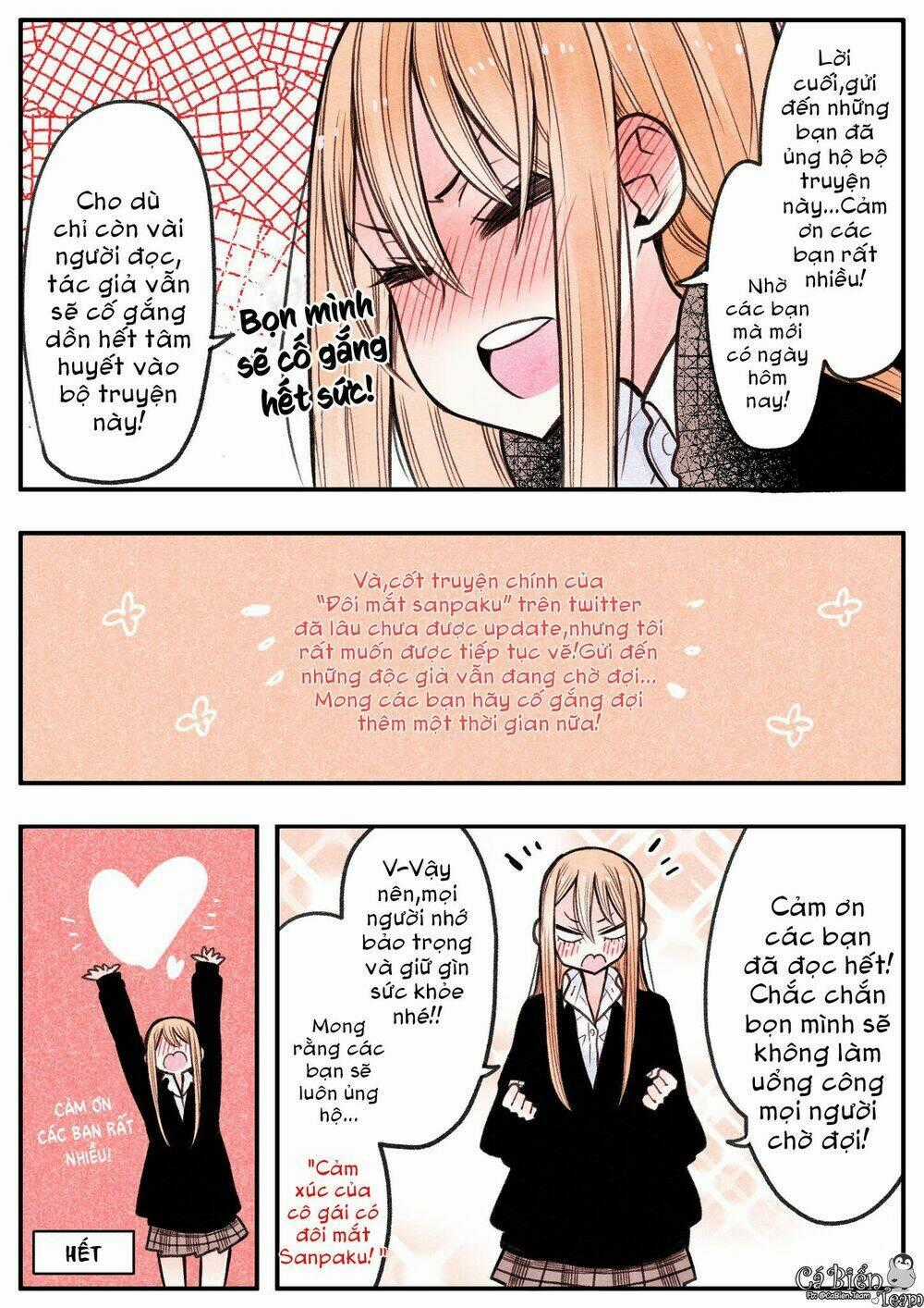 Sanpakugan-Chan Ha Tsutaetai Chapter 6.2 trang 3