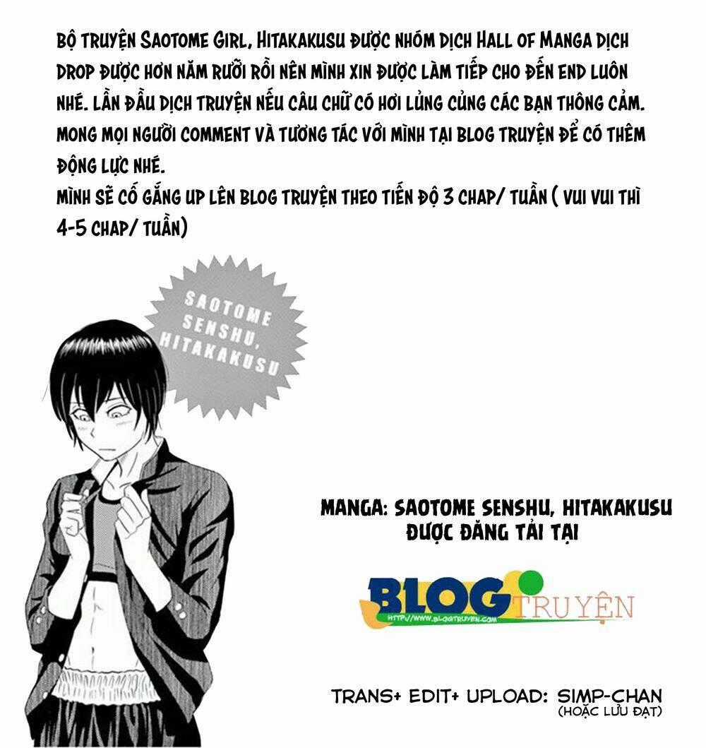 Saotome Girl, Hitakakusu Chapter 44 trang 12