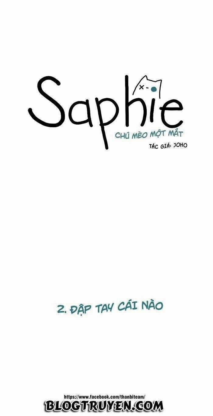Saphie: Chú mèo một mắt Chapter 2 trang 0