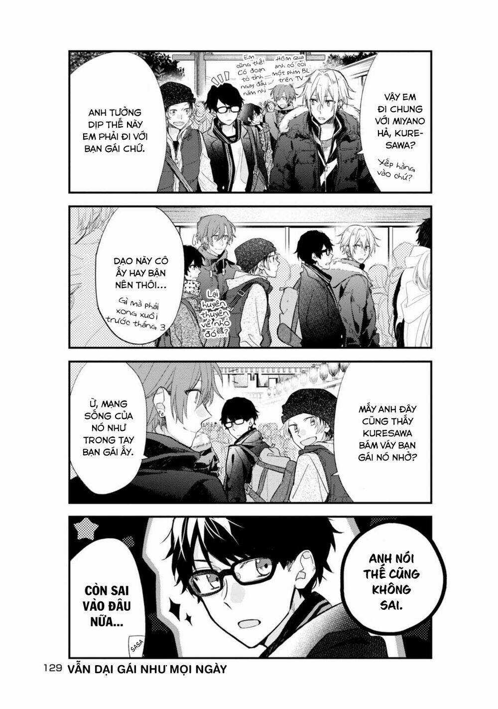 Sasaki To Miyano Chapter 18.5 trang 14