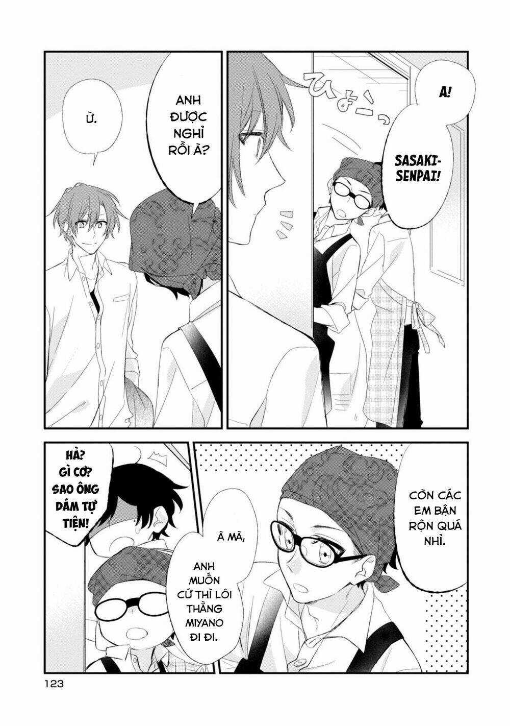 Sasaki To Miyano Chapter 7.5 trang 4